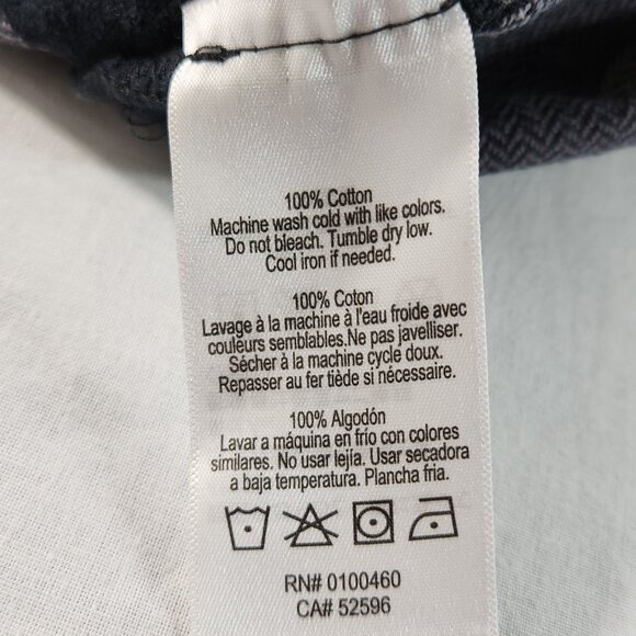 Kavu Women’s Sz LARGE Plaid Skirt All Cotton Designer Fashion Pull On Stretch - Picture 9 of 10